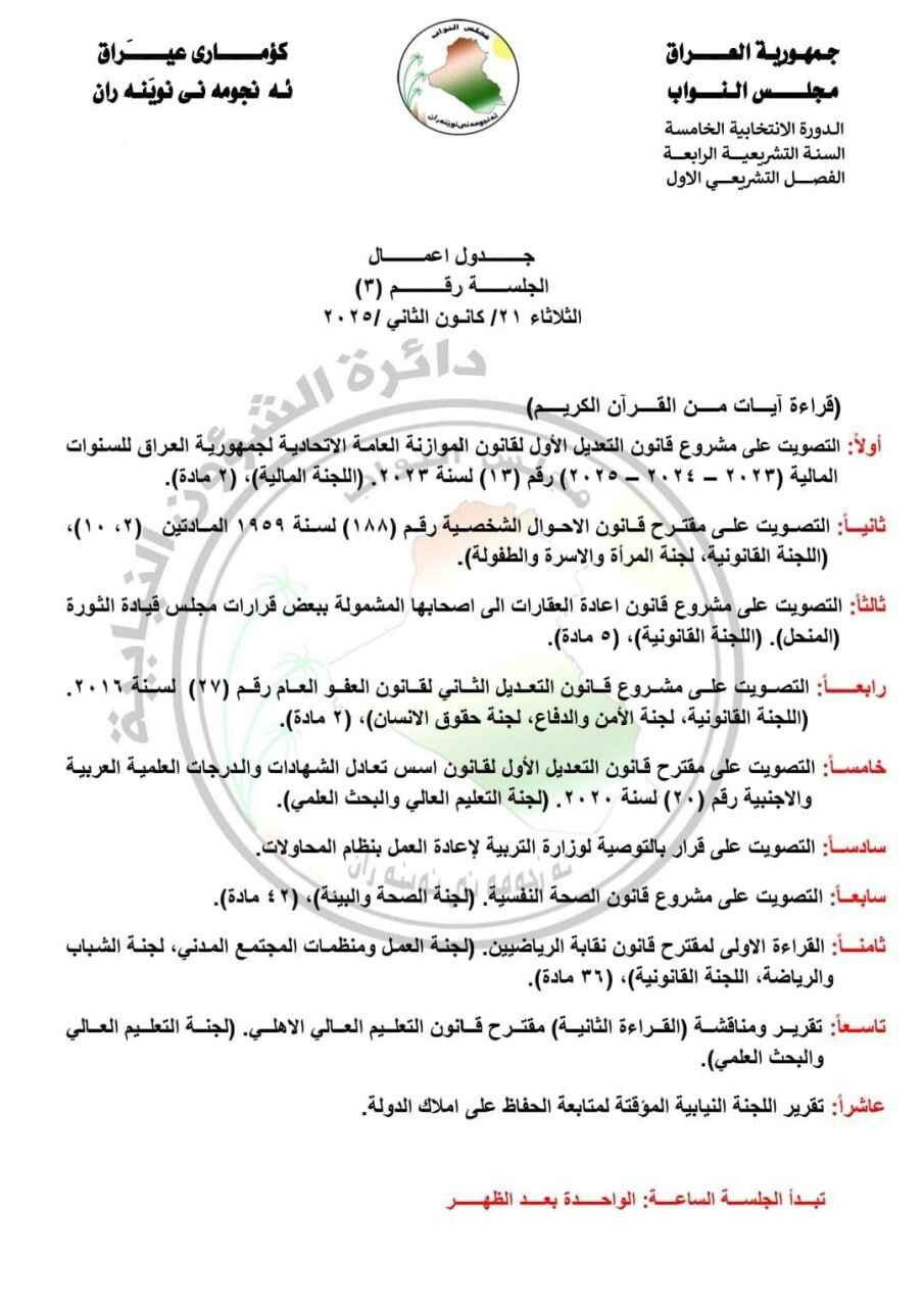 مجلس النواب العراقي